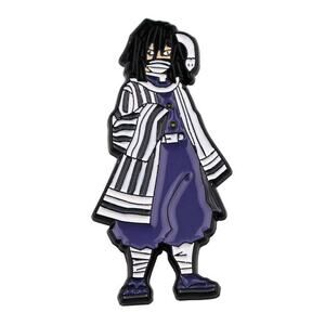 Demon Slayer Obanai Iguro Kimetsu no Yaiba Enamel Pins 323-4